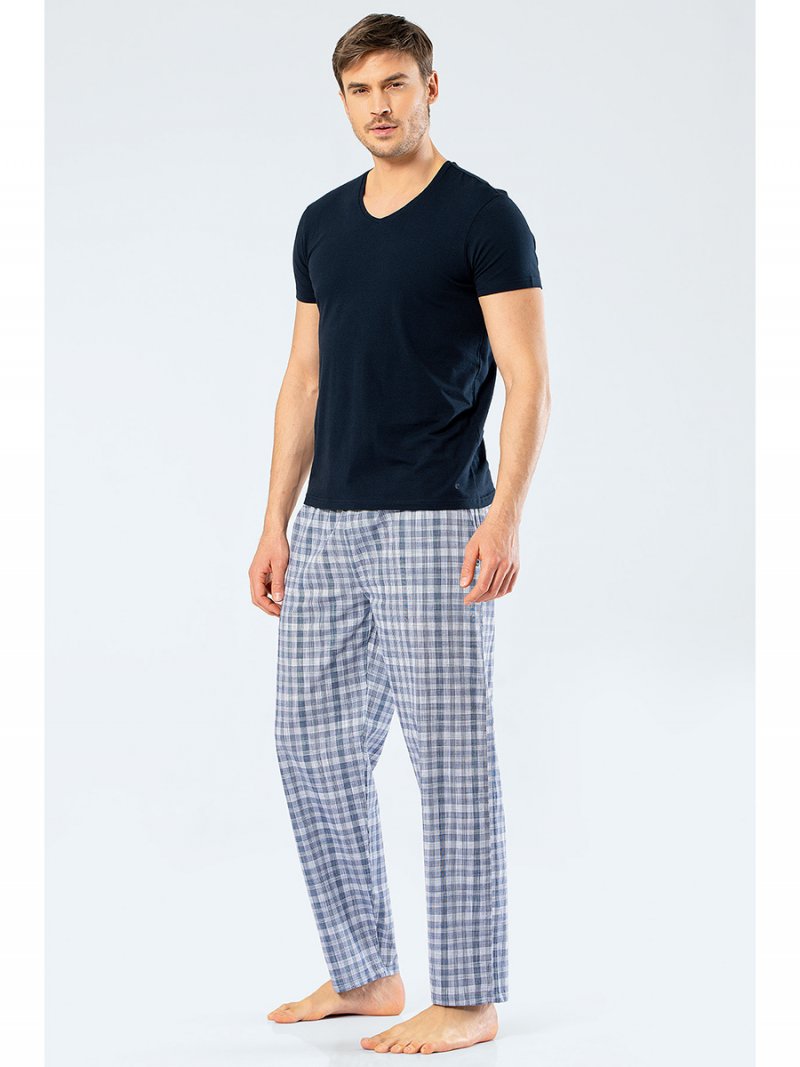 

Пижама мужская Cacharel 2210 синяя XL, 2210