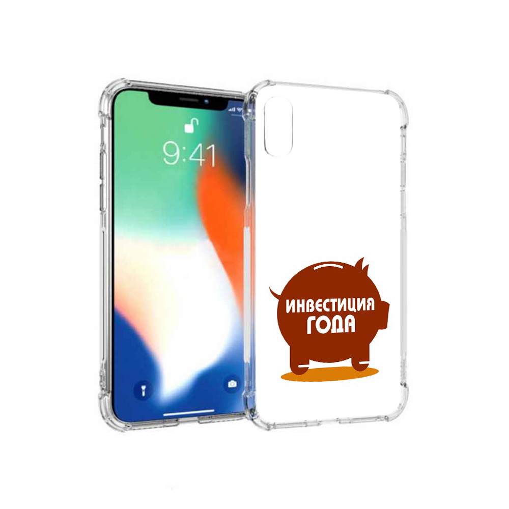 

Чехол MyPads Tocco для Apple iPhone XS Max инвестиция (PT117540.614.376), Прозрачный, Tocco
