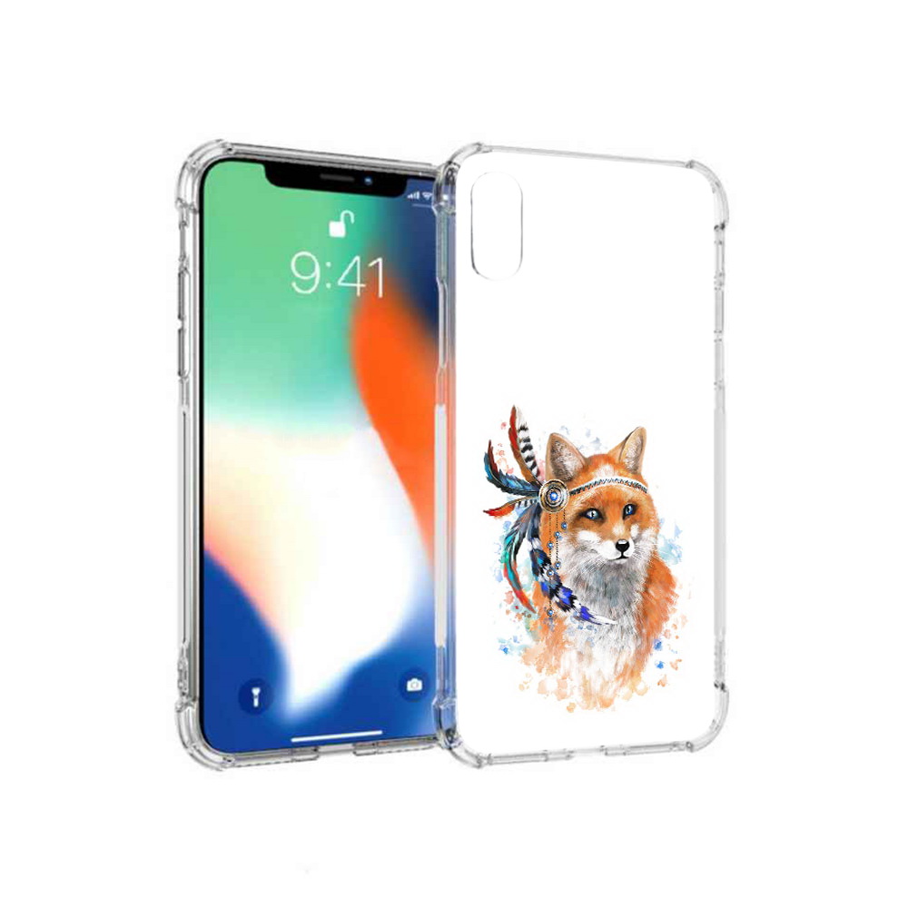 Чехол MyPads Tocco для Apple iPhone XS Max инду лиса (PT117540.614.377)