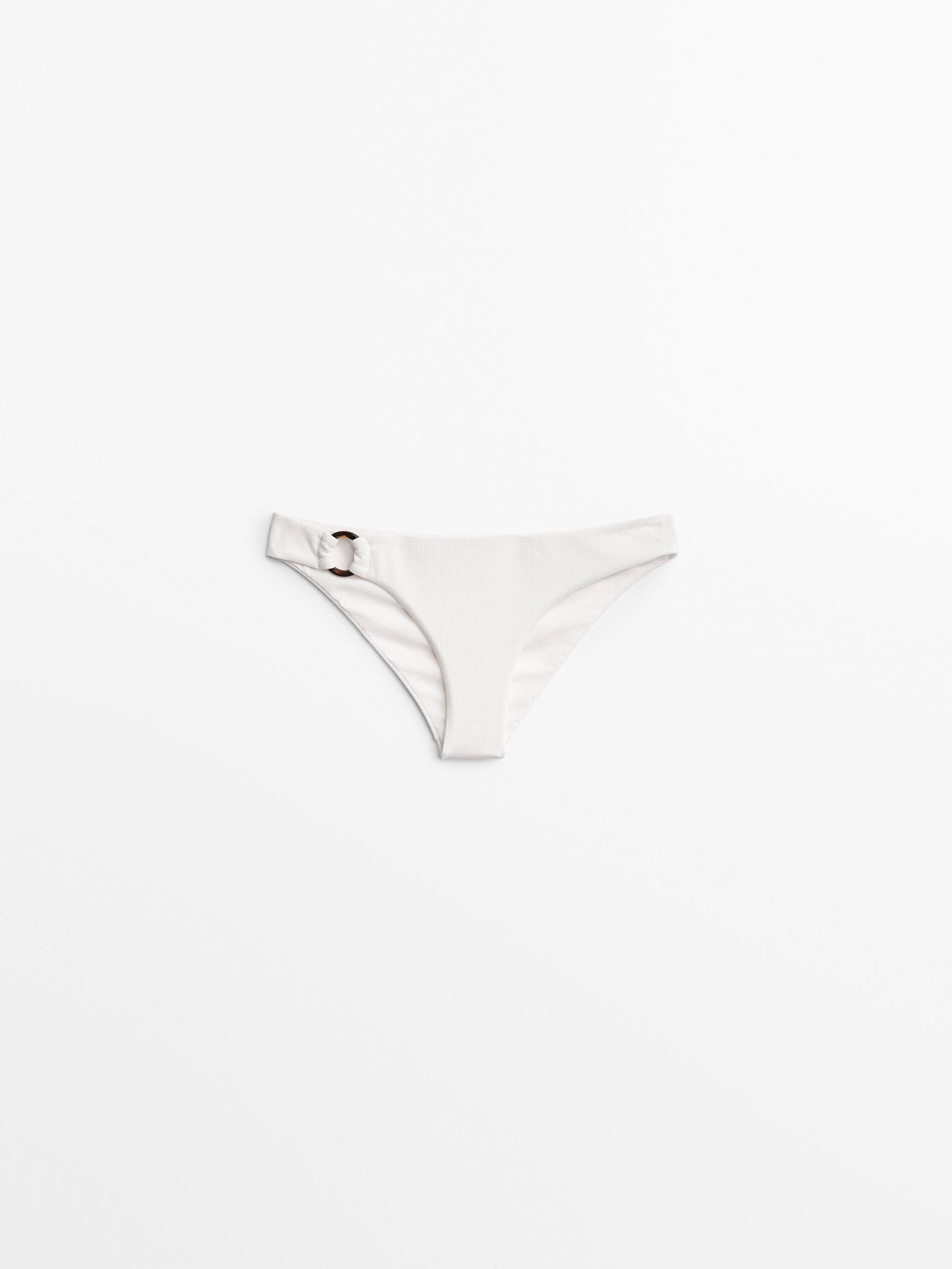 

Плавки женские Massimo Dutti 04904528251 белые M, 04904528251