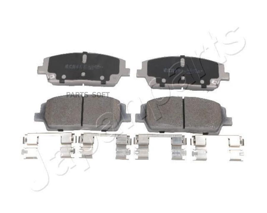 

Колодки тормозные передние к-кт Japanparts PAH30AF