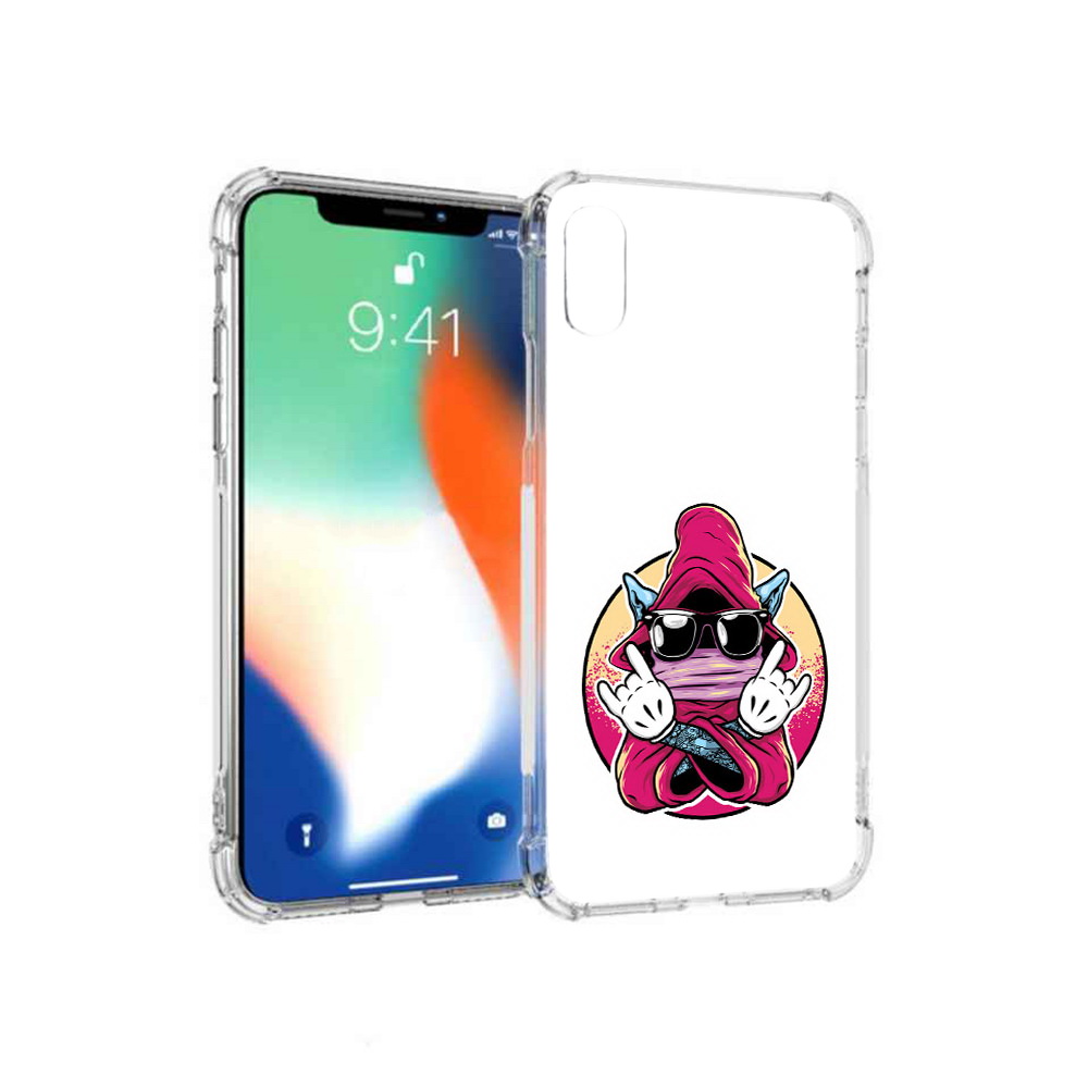 

Чехол MyPads Tocco для Apple iPhone XS Max йоу (PT117540.614.382), Прозрачный, Tocco