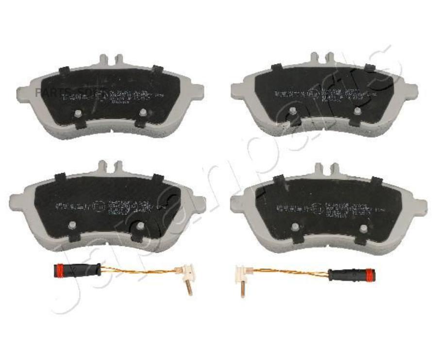 

Колодки тормозные передние к-кт Japanparts PA0512AF