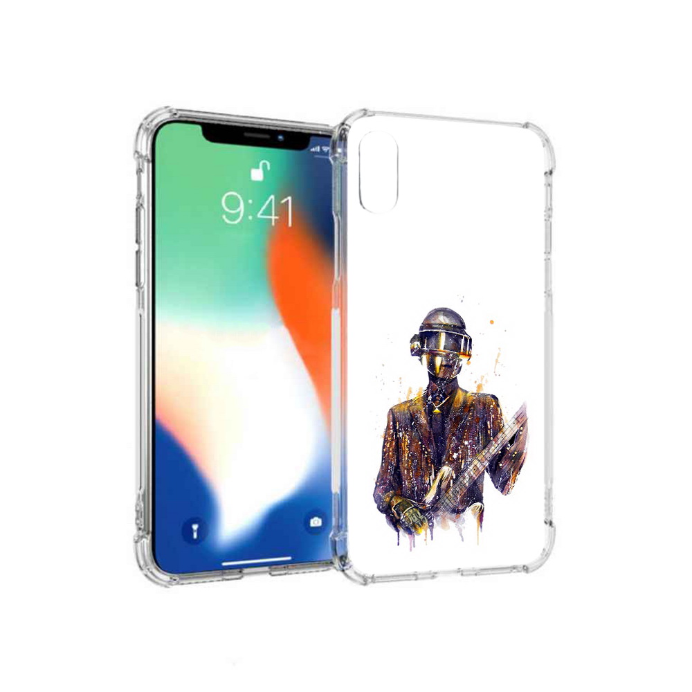 

Чехол MyPads Tocco для Apple iPhone XS Max космо-гитарист (PT117540.614.392), Прозрачный, Tocco