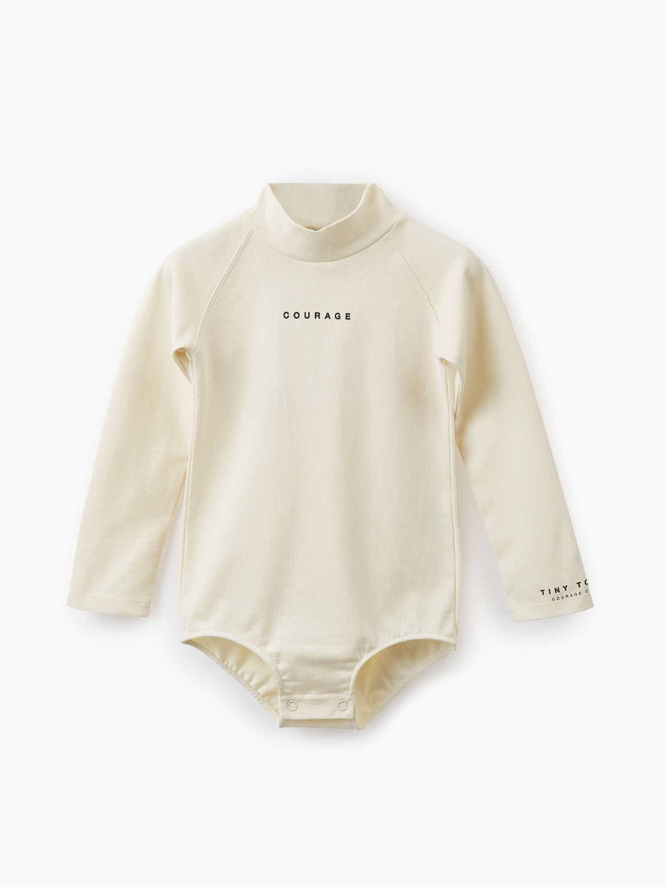 

Боди из хлопкового трикотажа (milky, 104) Happy Baby бежевый 104, 88087