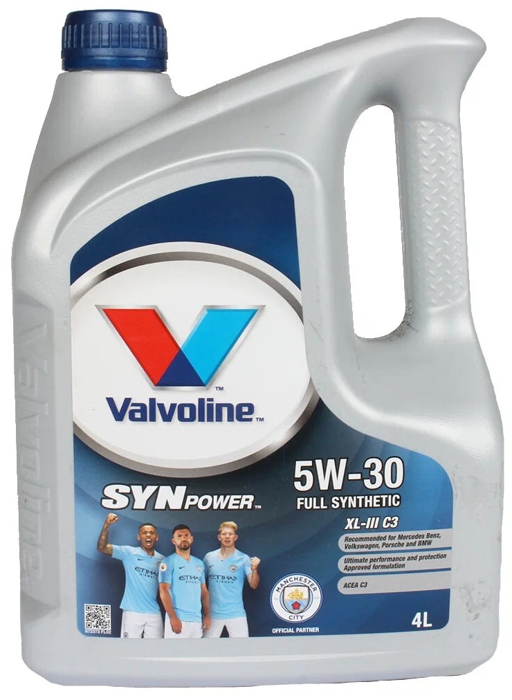 Моторное масло Valvoline SYNPOWER XL-III C3 5W30 4л