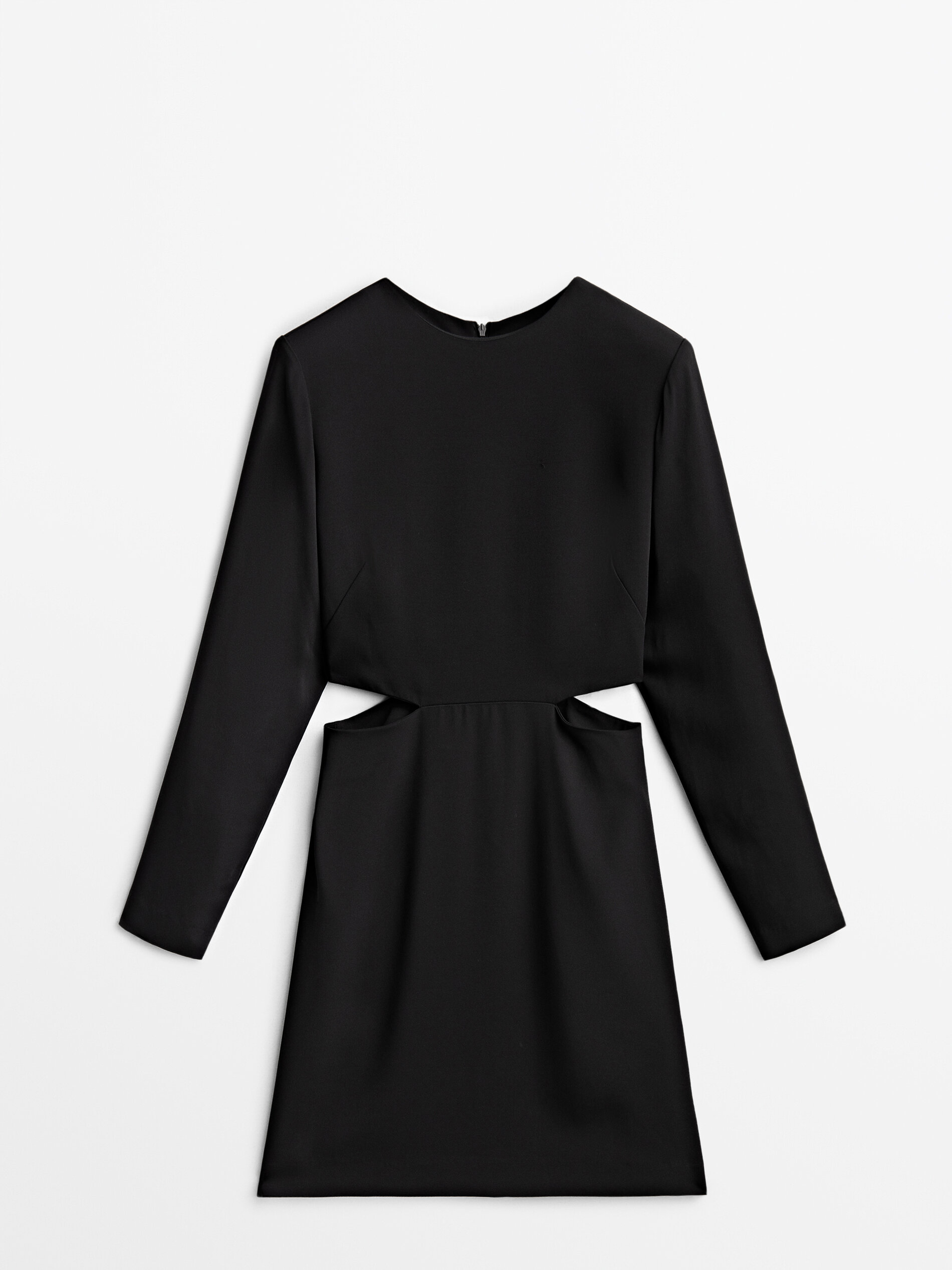 

Платье женское Massimo Dutti 06612728800 черное XS, 06612728800
