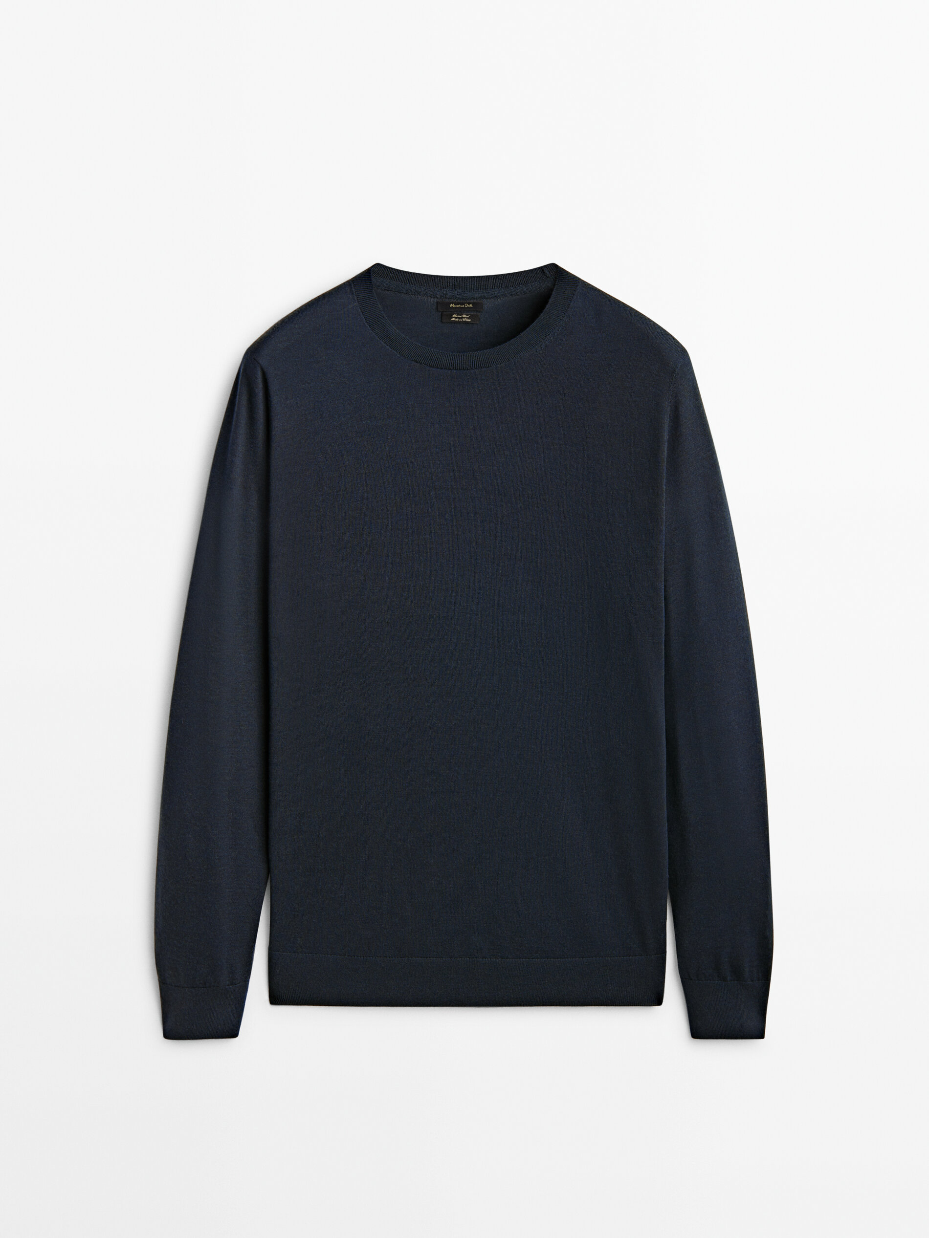 

Джемпер мужской Massimo Dutti 00964420401 синий L, 00964420401