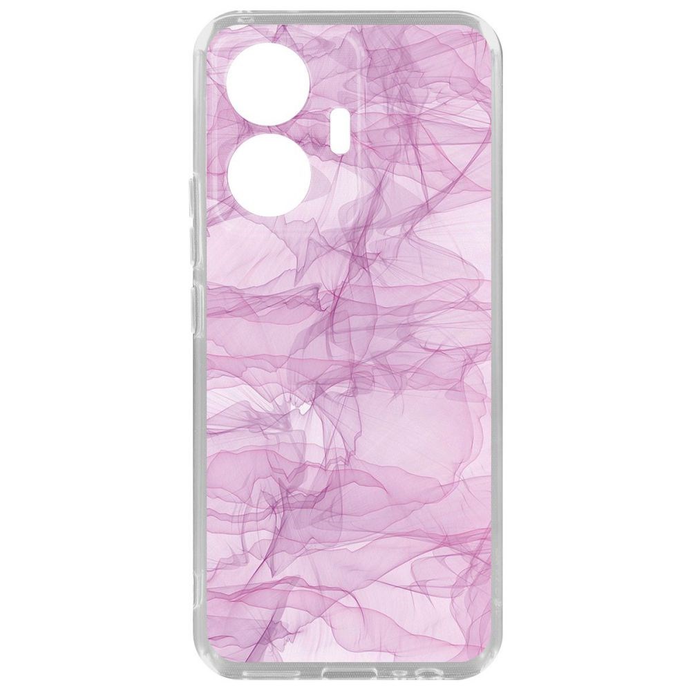 

Чехол-накладка Krutoff Clear Case Абстракт 4 для Vivo T1, Прозрачный