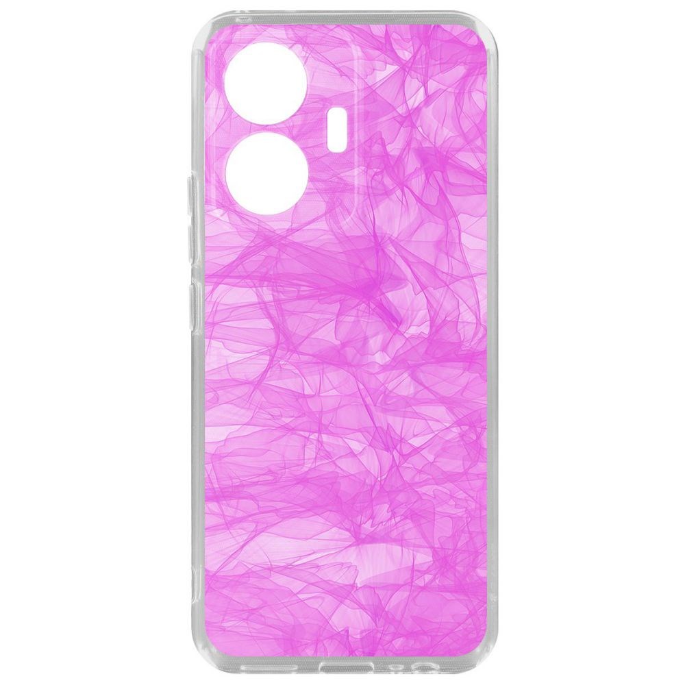

Чехол-накладка Krutoff Clear Case Абстракт 13 для Vivo T1, Прозрачный