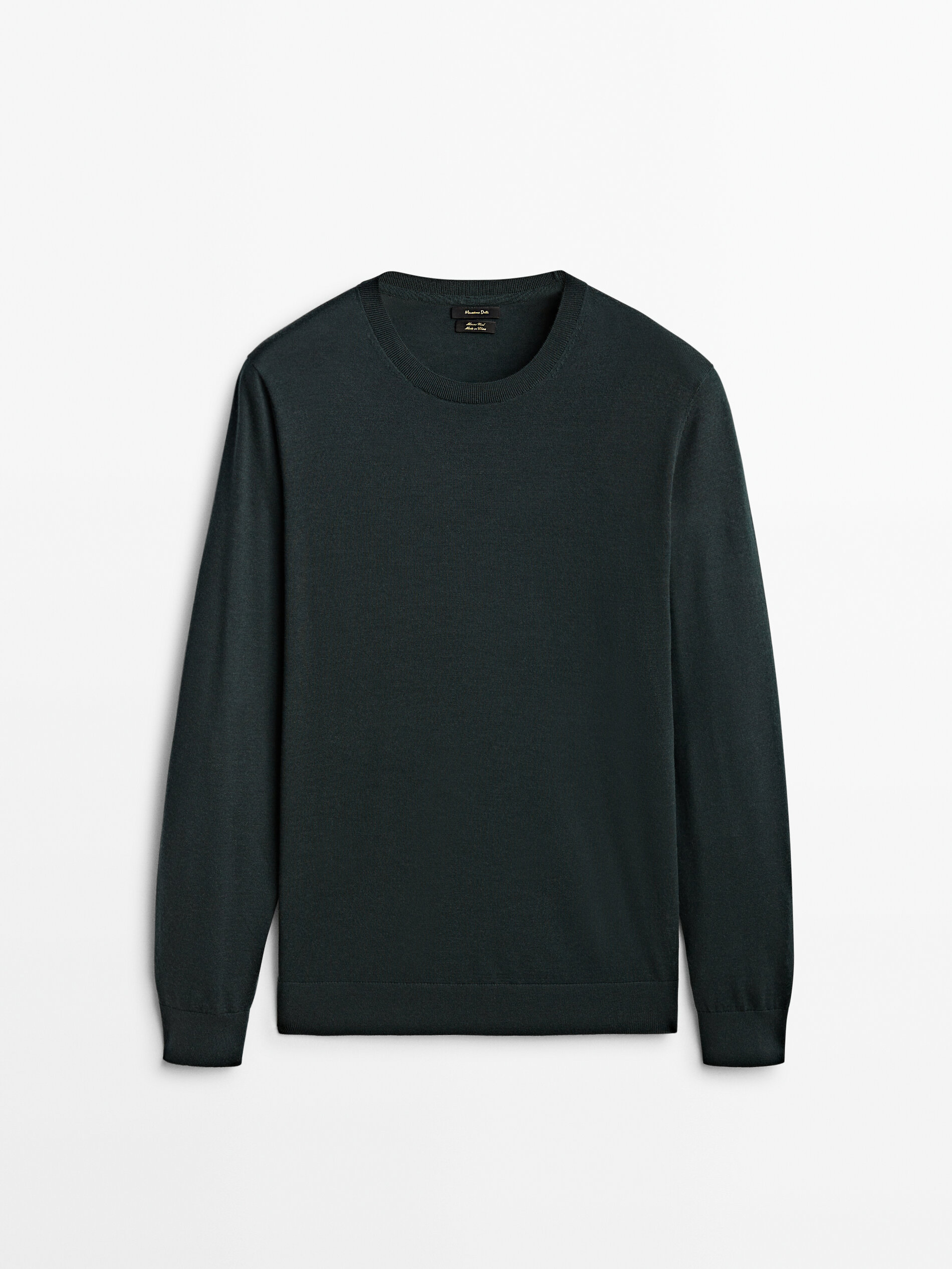 

Джемпер мужской Massimo Dutti 00964420501 зеленый 2XL, 00964420501