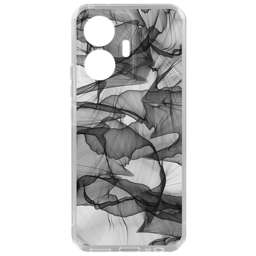 

Чехол-накладка Krutoff Clear Case Абстракт 14 для Vivo T1, Прозрачный
