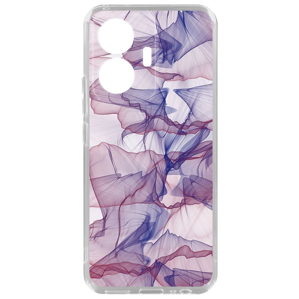 Чехол-накладка Krutoff Clear Case Абстракт 15 для Vivo T1