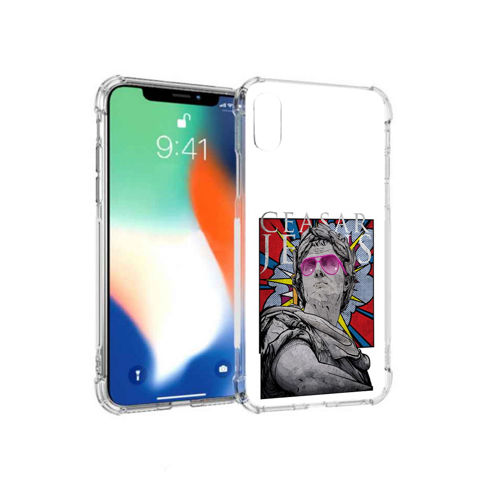 

Чехол MyPads Tocco для Apple iPhone XS Max крутая статуя свободы (PT117540.614.423), Прозрачный, Tocco