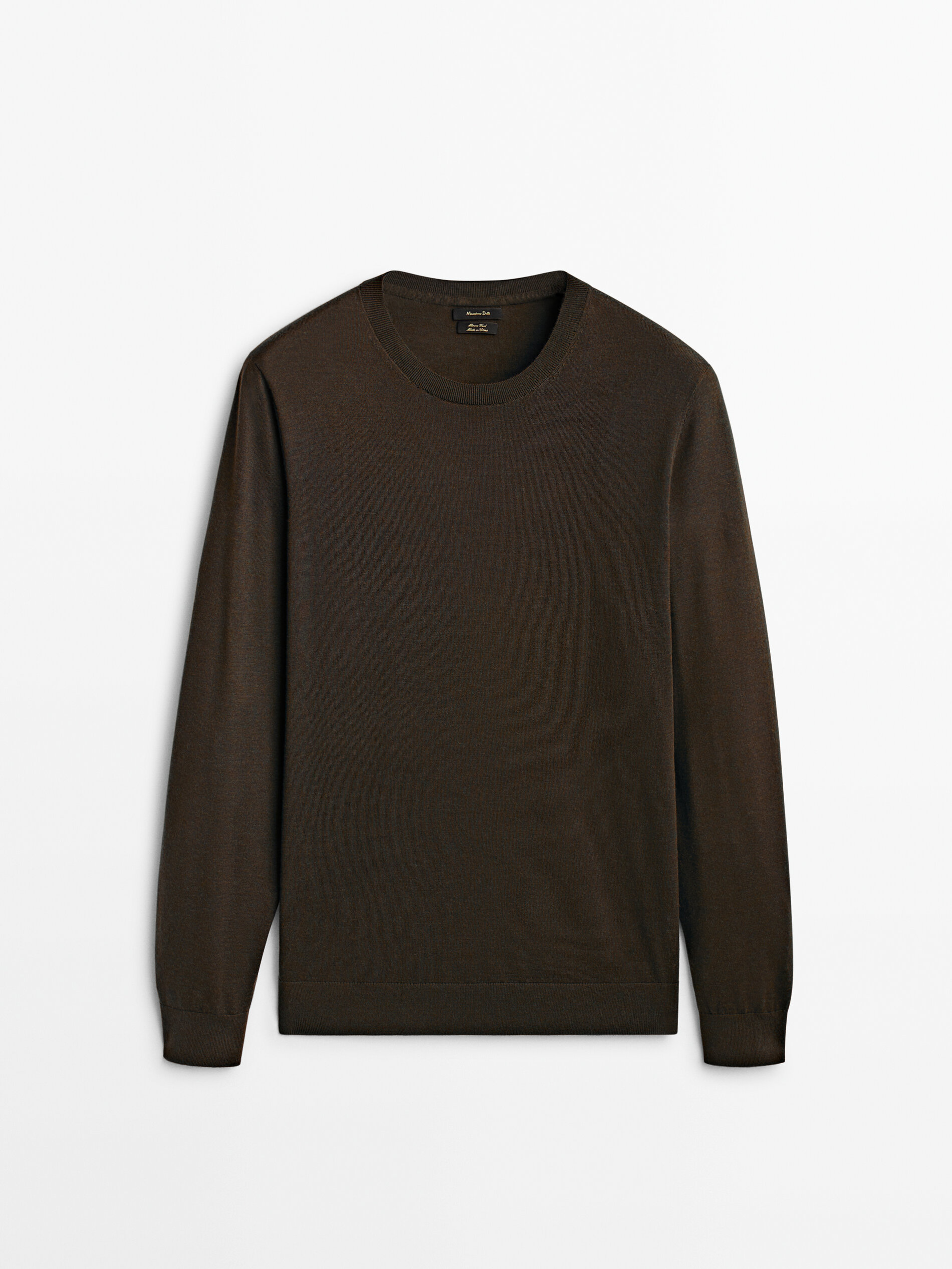 

Джемпер мужской Massimo Dutti 00964420700 коричневый L, 00964420700