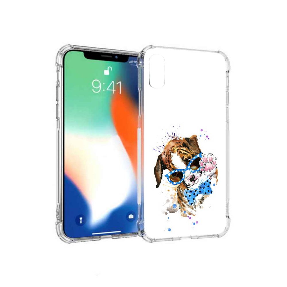 

Чехол MyPads Tocco для Apple iPhone XS Max лапочка (PT117540.614.434), Прозрачный, Tocco