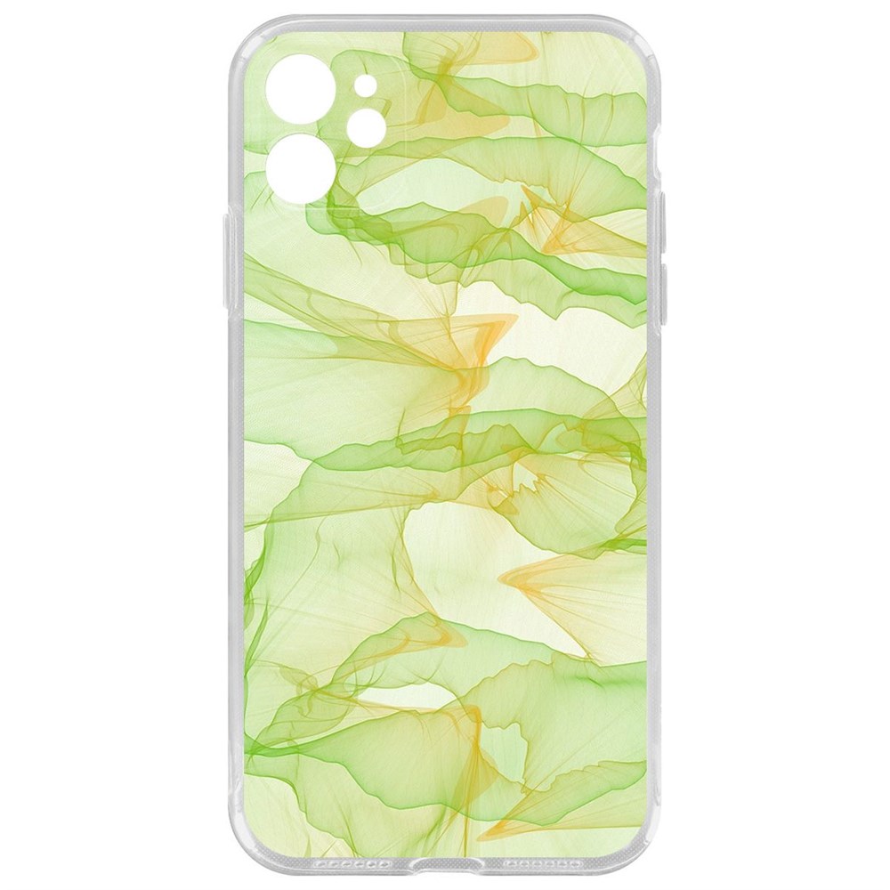 

Чехол-накладка Krutoff Clear Case Абстракт 11 для iPhone 11 с защитой камеры