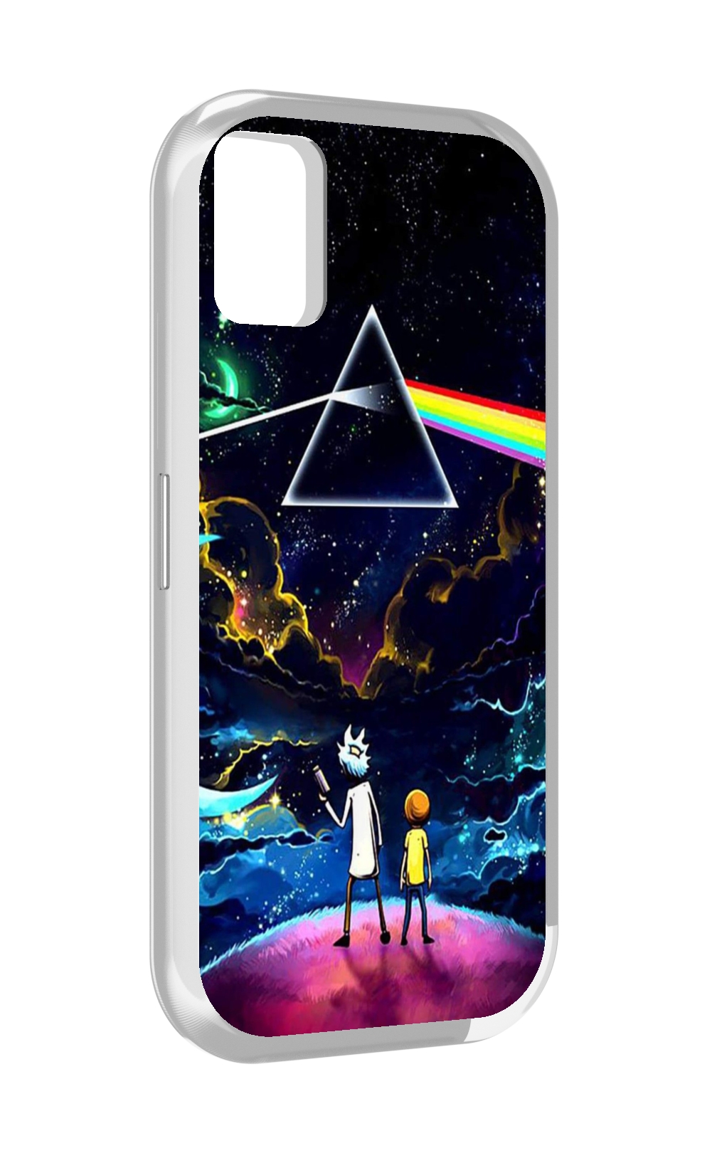 

Чехол MyPads рик и морти в космосе для UMIDIGI A11, Прозрачный, Tocco