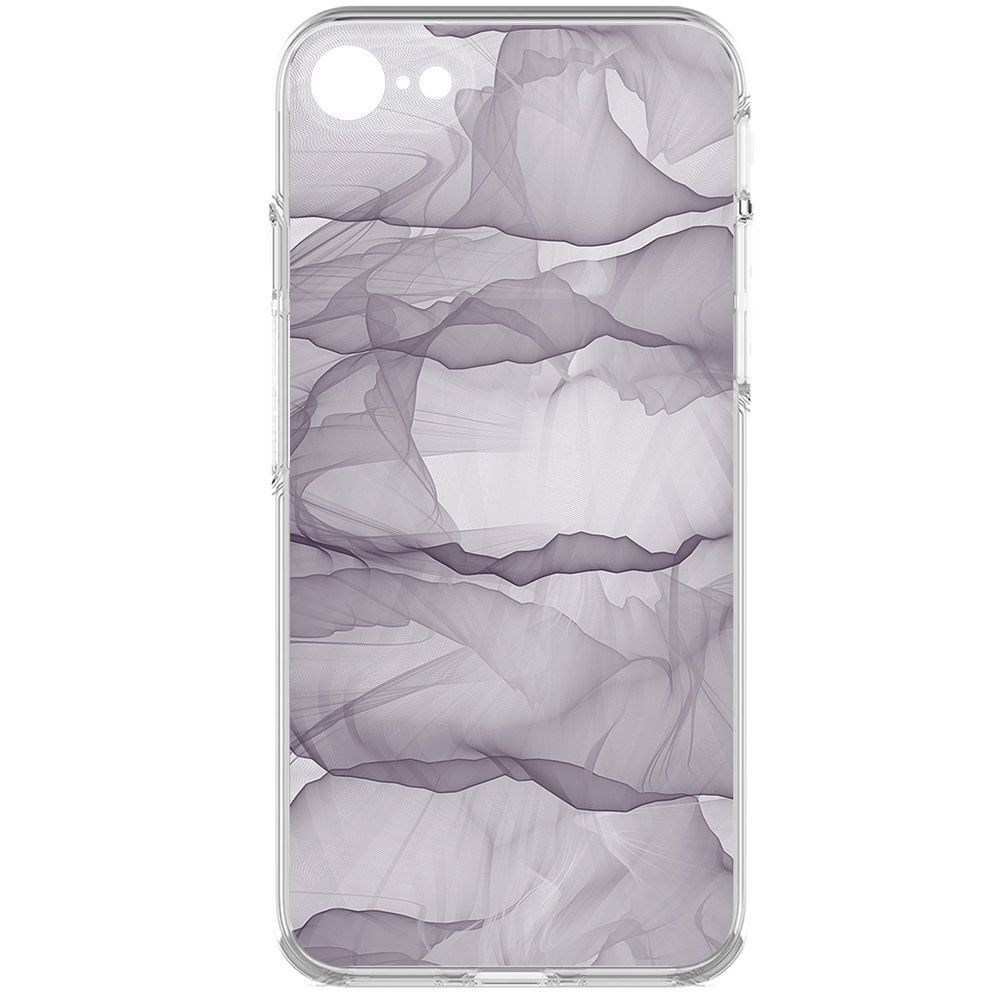 

Чехол-накладка Krutoff Clear Case Абстракт 1 для iPhone 7/8/SE 2020 с защитой камеры, Прозрачный