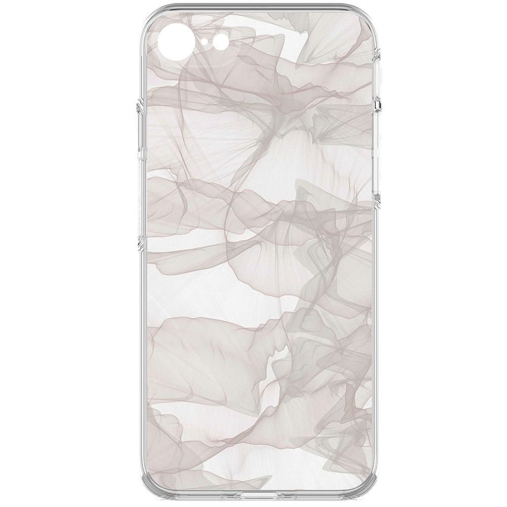 фото Чехол-накладка krutoff clear case абстракт 3 для iphone 7/8/se 2020 с защитой камеры