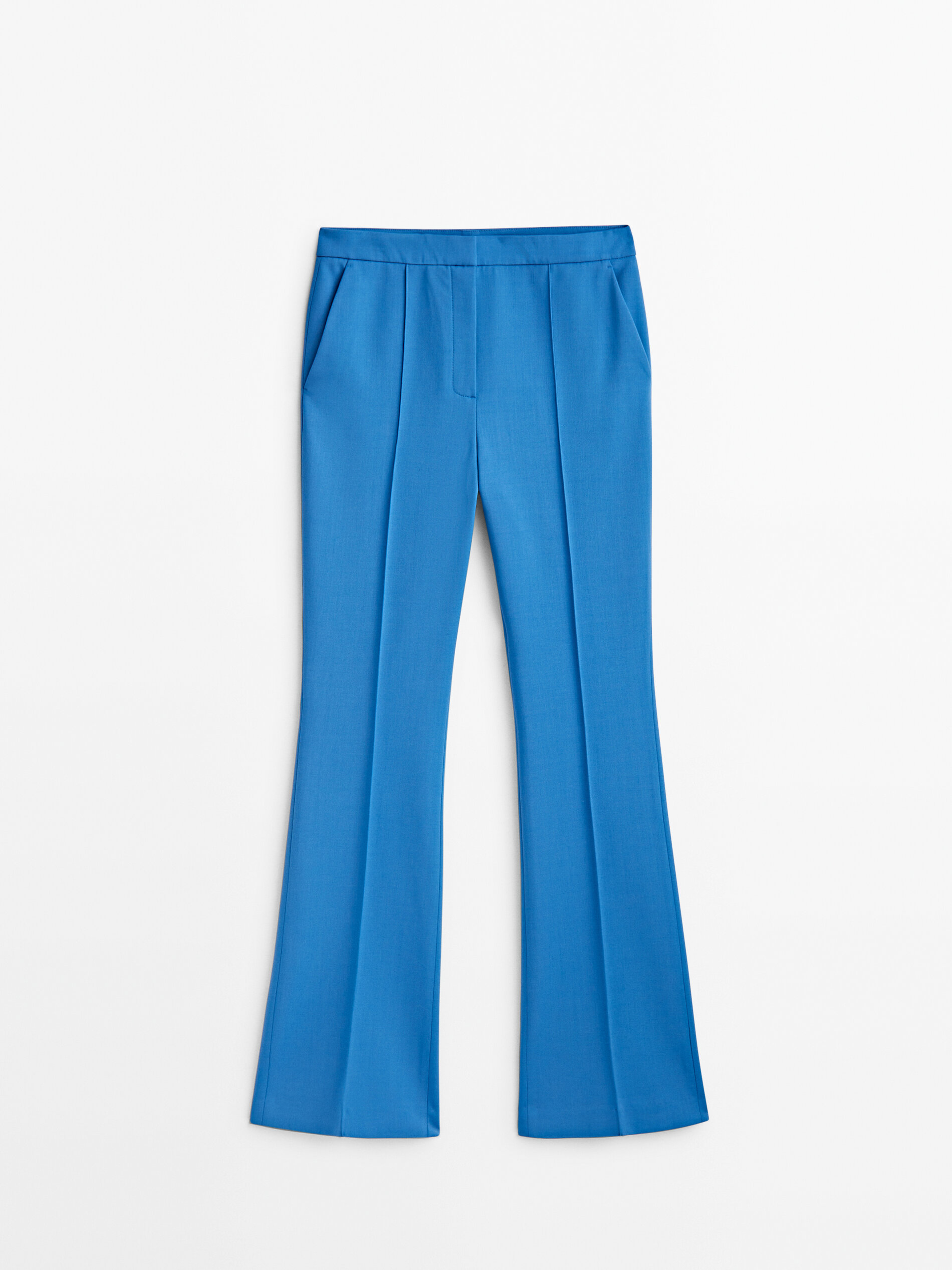

Брюки женские Massimo Dutti 05017983450 синие 38, 05017983450