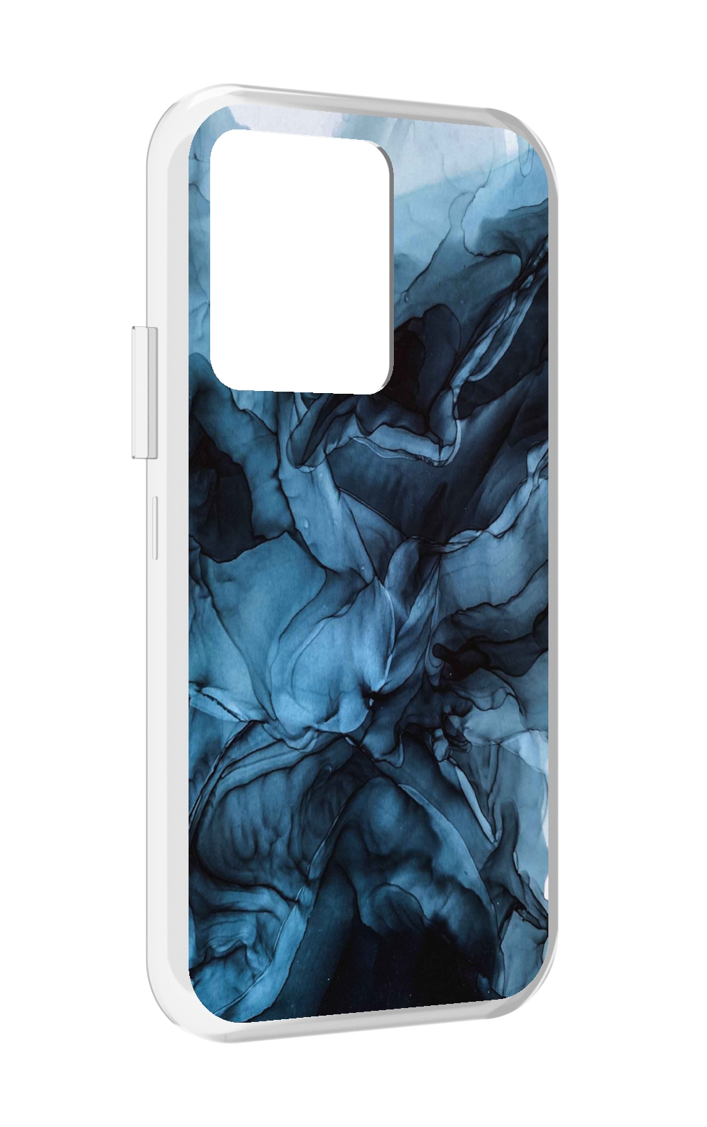 

Чехол MyPads голубой дымок для Vivo iQOO 10, Прозрачный, Tocco