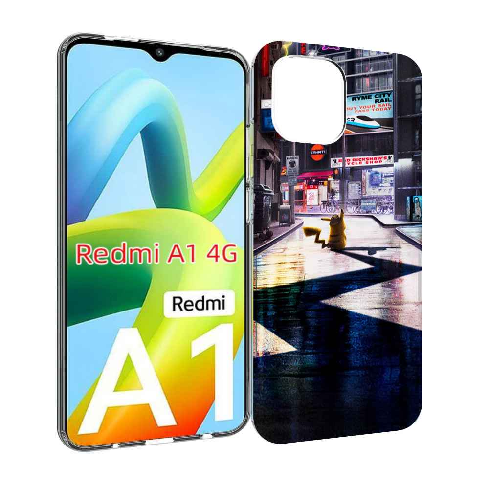 

Чехол MyPads Пикачу-в-городе для Xiaomi Redmi A1, Прозрачный, Tocco