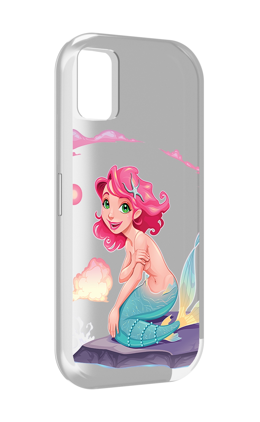 

Чехол MyPads русалочка для UMIDIGI A11, Прозрачный, Tocco