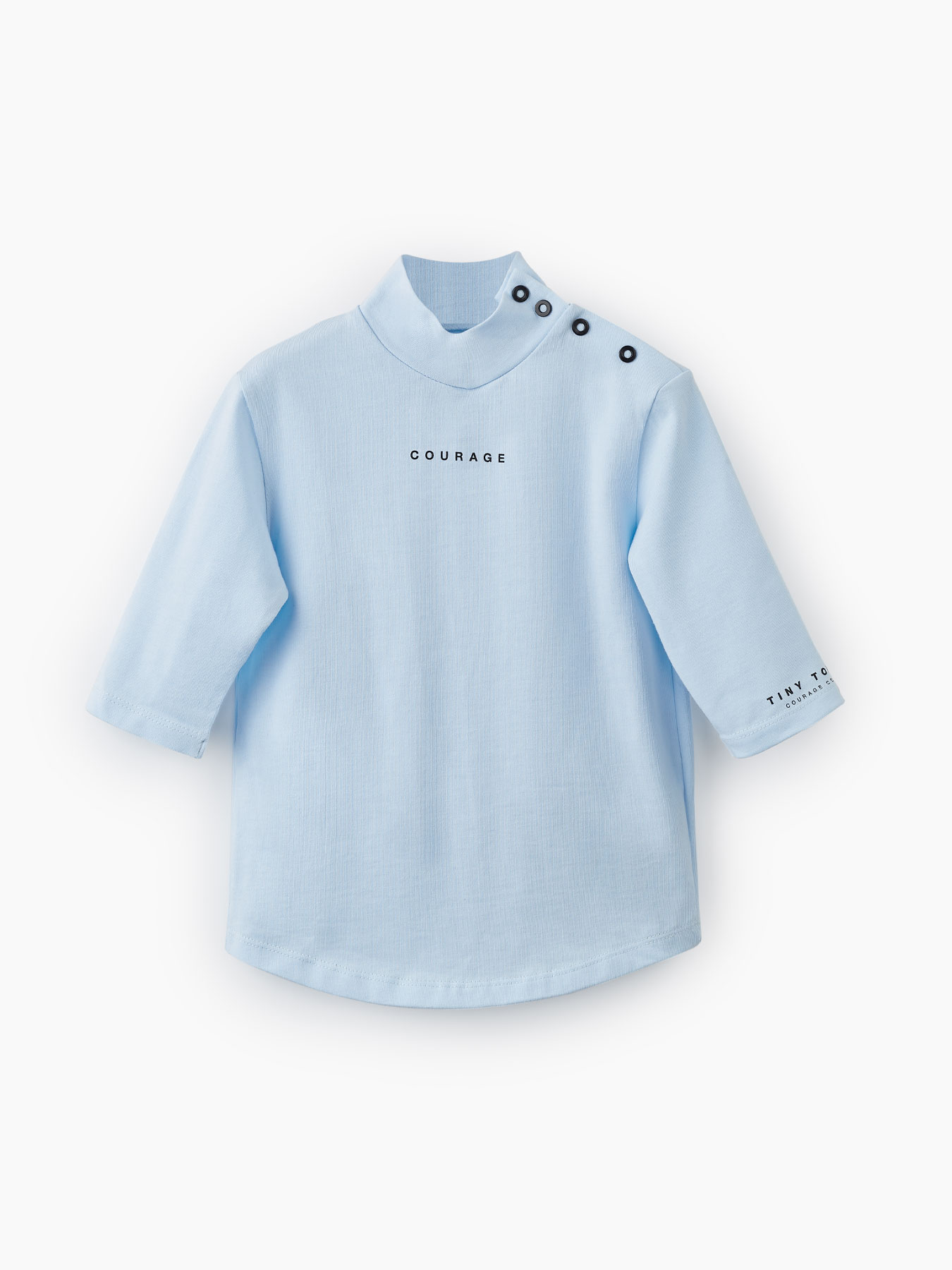 Водолазка из хлопкового трикотажа (light blue, 116) Happy Baby голубой 116