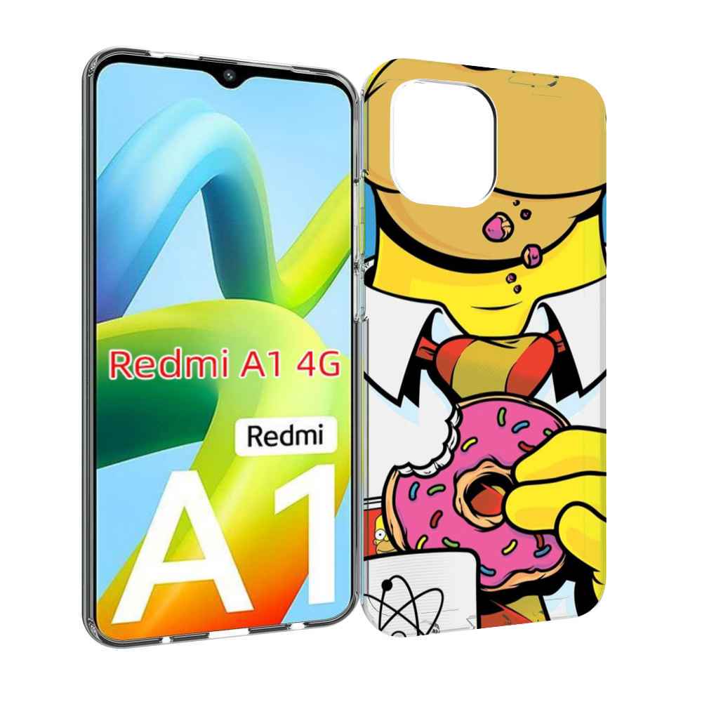 

Чехол MyPads Пончик для Xiaomi Redmi A1, Прозрачный, Tocco