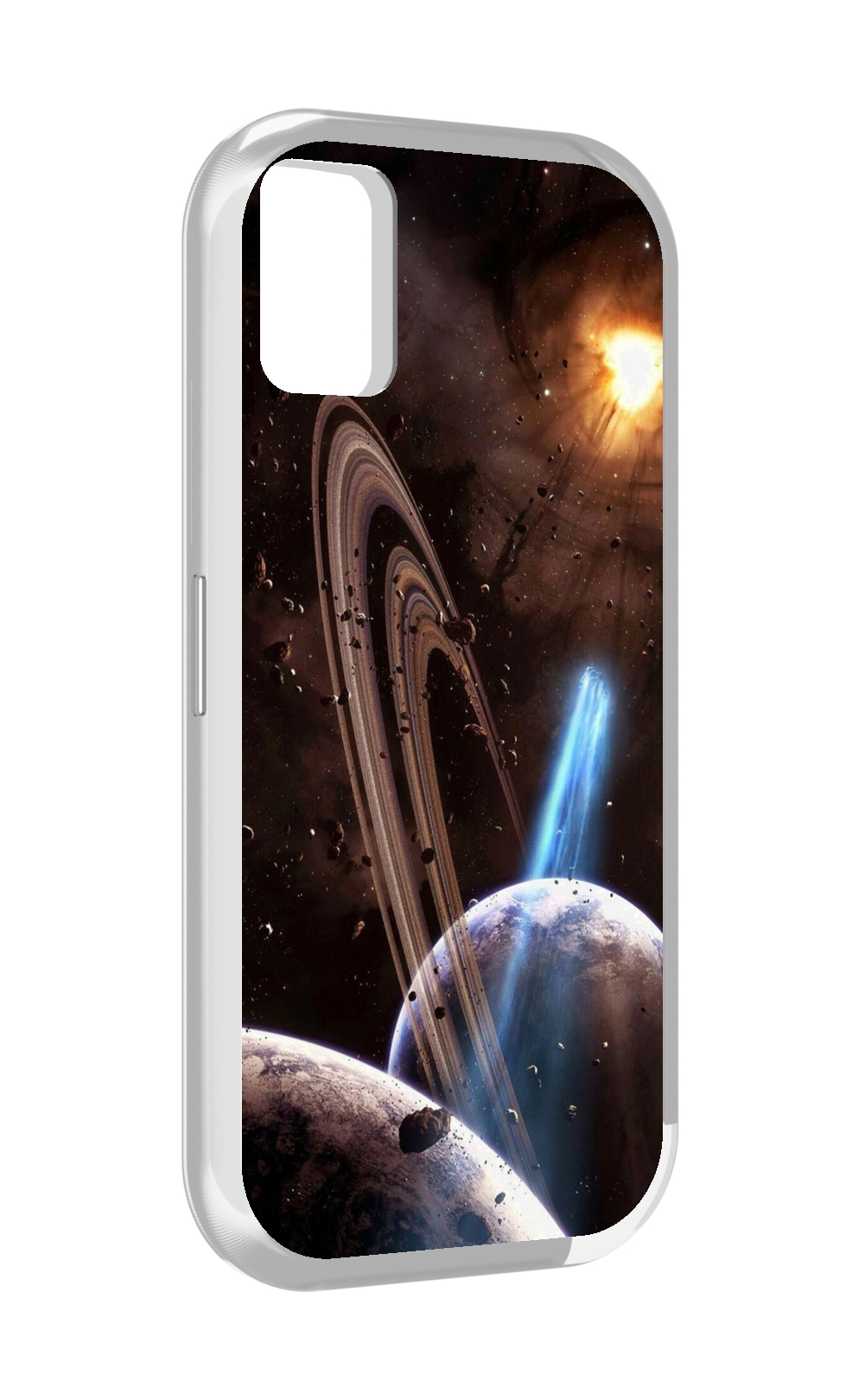 

Чехол MyPads сатурн в космосе для UMIDIGI A11, Прозрачный, Tocco