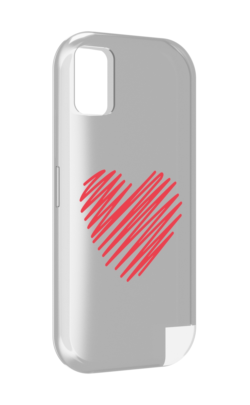

Чехол MyPads сердечко-одной-линией для UMIDIGI A11, Прозрачный, Tocco