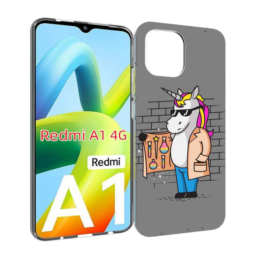 

Чехол MyPads Продавец-единорог для Xiaomi Redmi A1, Прозрачный, Tocco