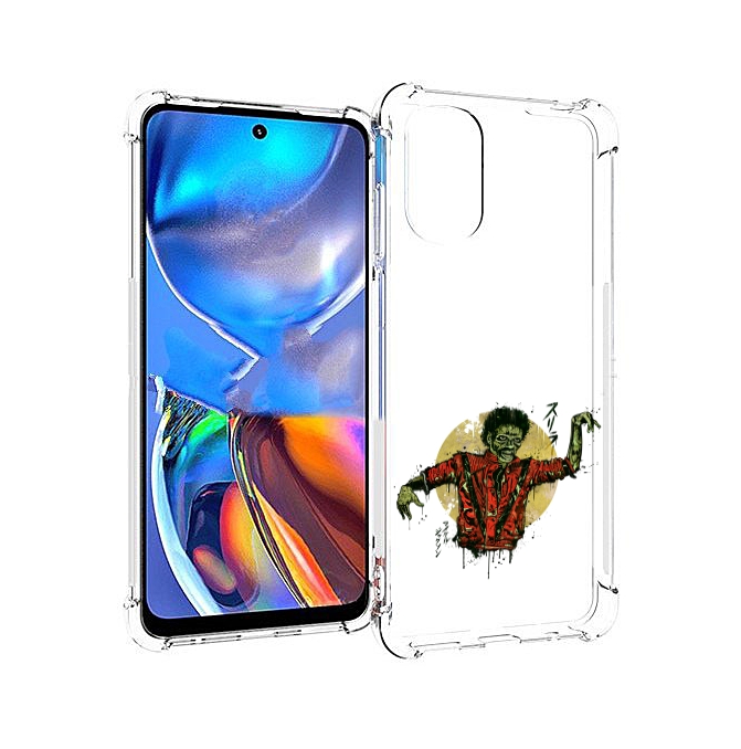 

Чехол MyPads Зомби для Motorola Moto E32, Прозрачный, Tocco