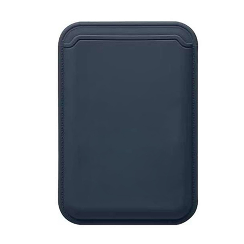 

Чехол для карт (MagSafe), без лого, силиконовый, X-case, темно-синий
