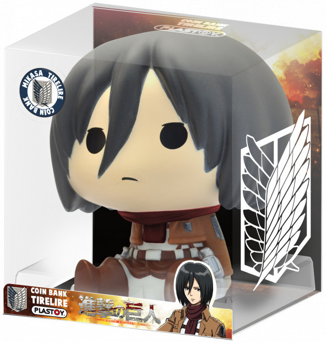 

Копилка Plastoy Attack On Titan - Chibi Mikasa