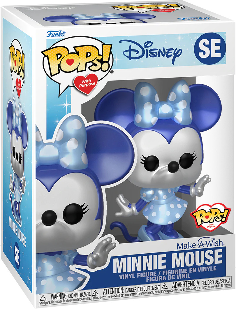 

Фигурка Funko Mickey Mouse - Pops! With Purpose - Minnie Mouse (Metallic) 63668