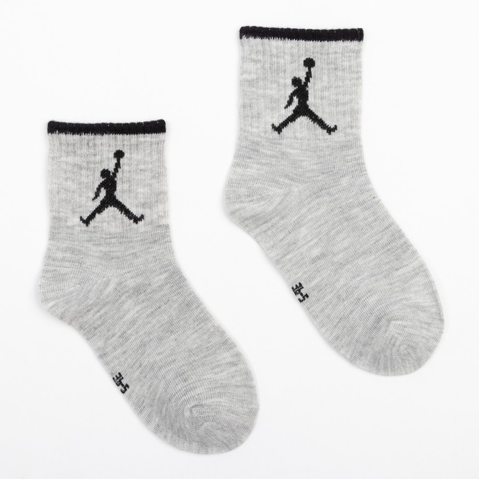 

Носки детские Jordan, серый, 18 (5-6 лет), Одежда «Jordan»