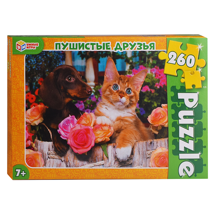 

Пазл Умка 260 Пушистые друзья