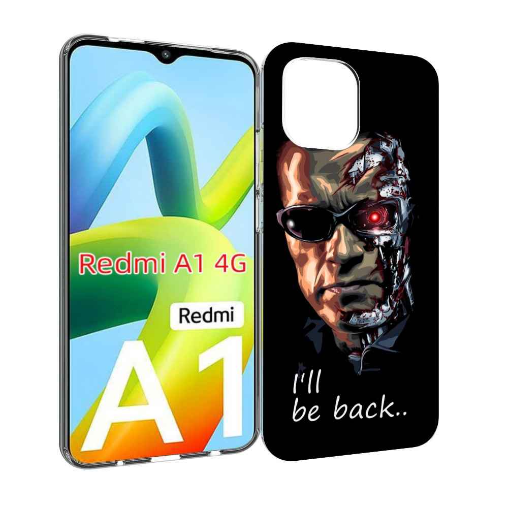 

Чехол MyPads Терминатор для Xiaomi Redmi A1, Прозрачный, Tocco