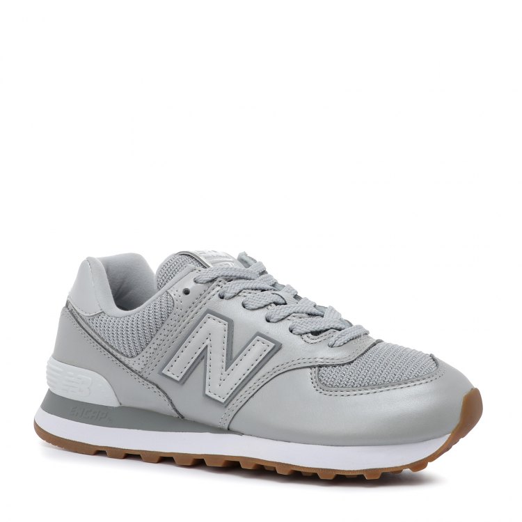 

Кроссовки женские New Balance WL574_2365563 серебристые 39 EU