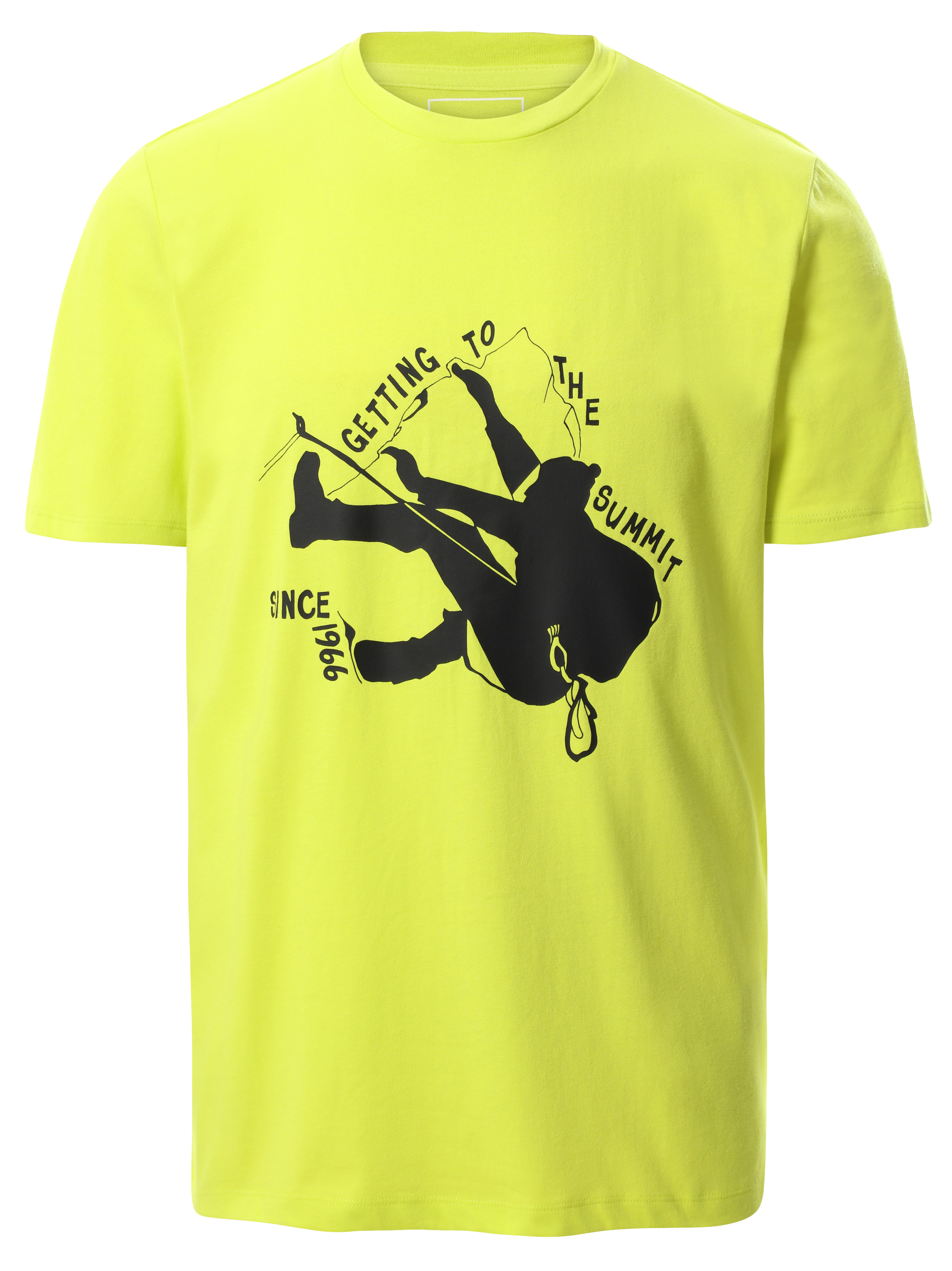 фото Футболка мужская foundation graphic t-shirt sleeve the north face желтая s