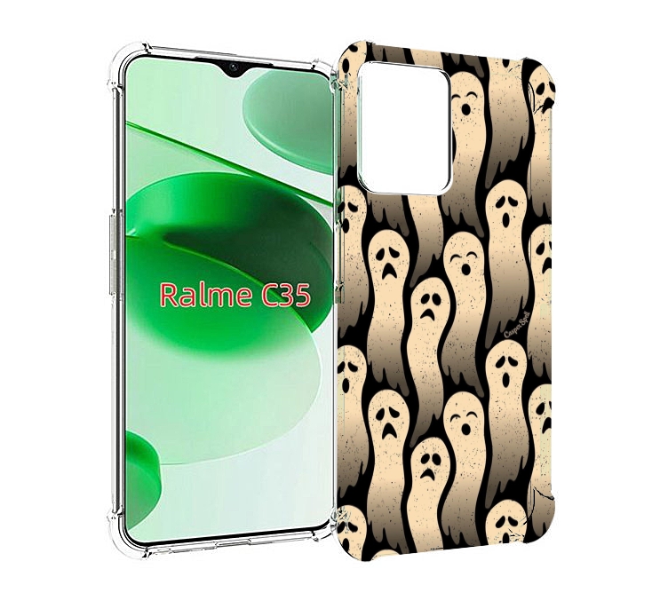 

Чехол MyPads разные души для Realme C35 / Narzo 50A Prime, Прозрачный, Tocco