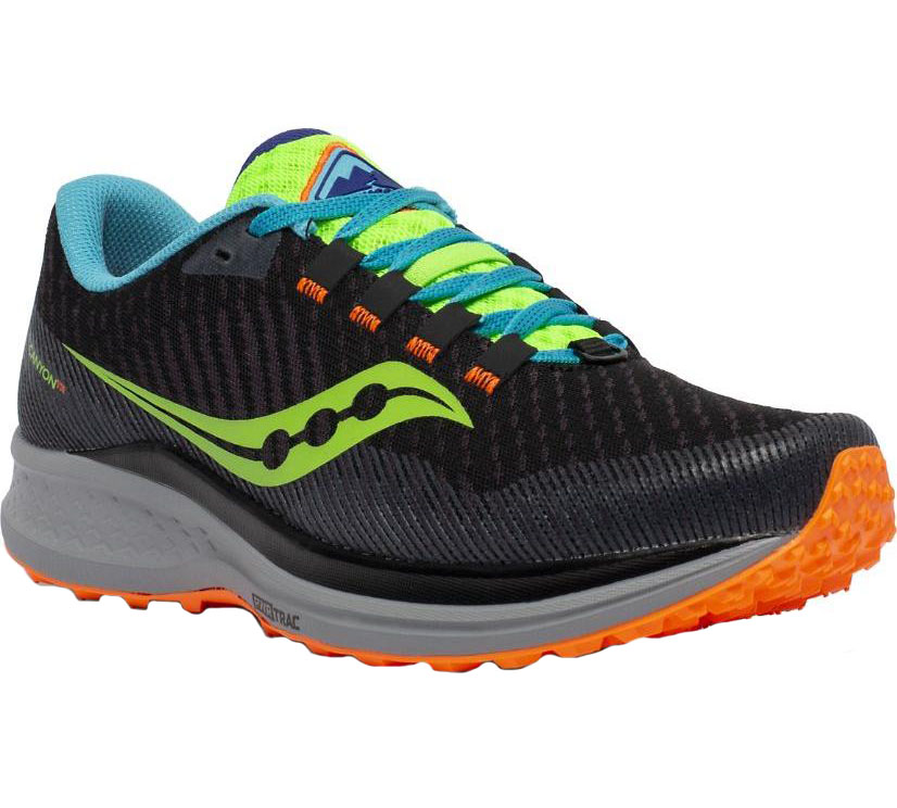 фото Кроссовки мужские saucony canyon tr черные 8 us