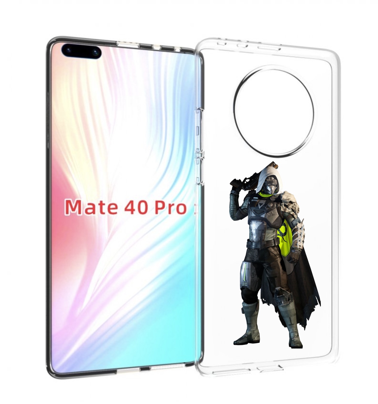 Чехол MyPads destiny-2-hunter для Huawei Mate 40 Pro (NOH-NX9)