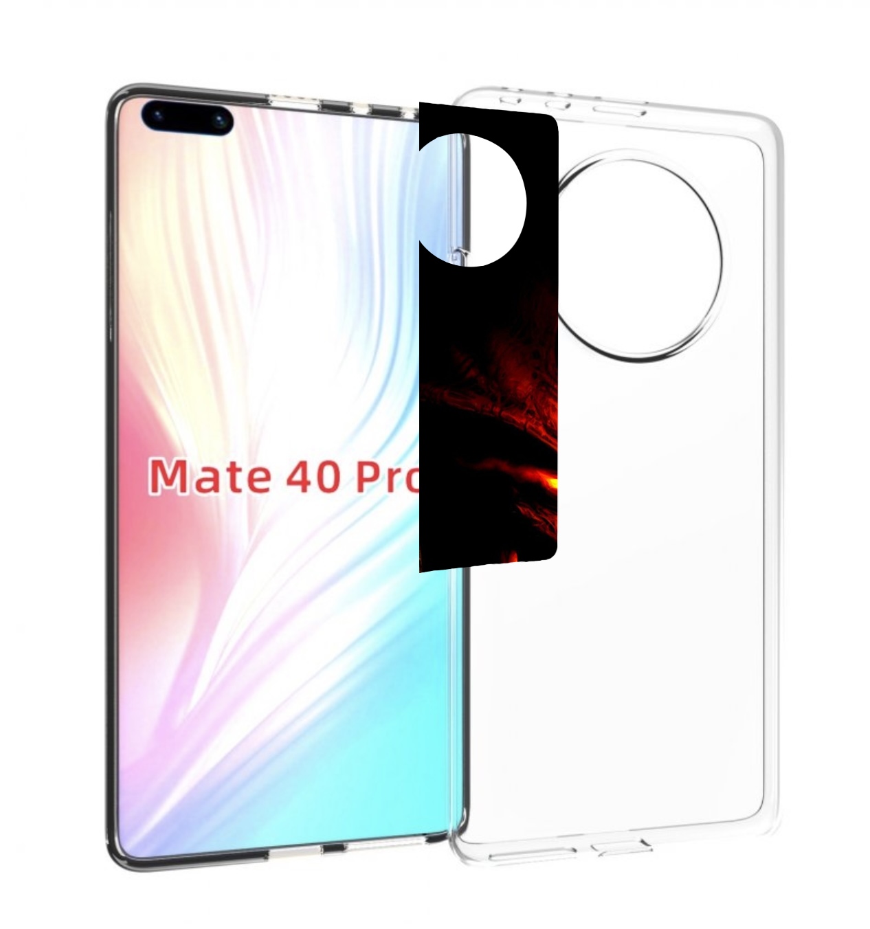 

Чехол Mypads Diablo 3 Для Huawei Mate 40 Pro (Noh-Nx9), Прозрачный, Tocco