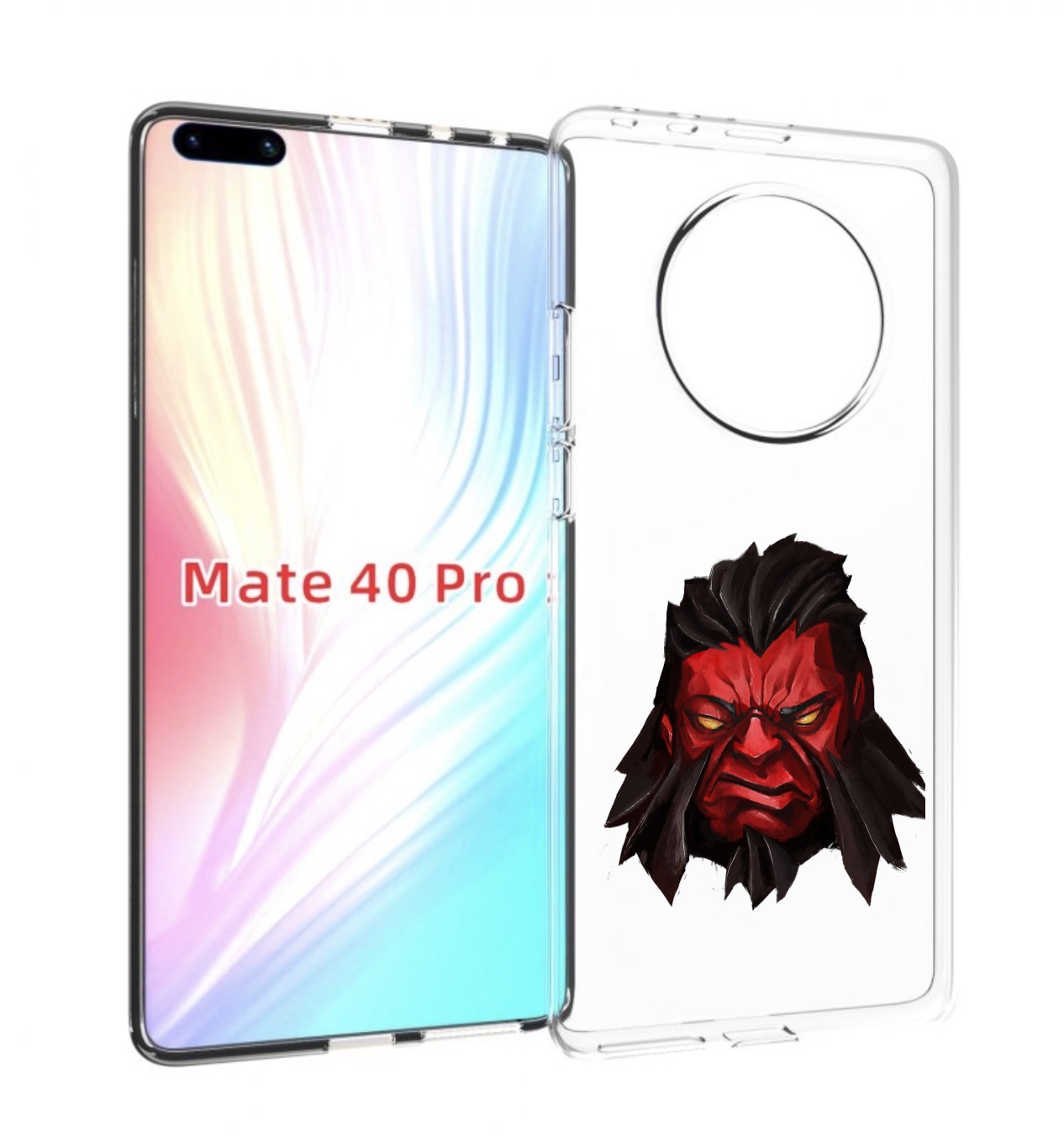 

Чехол MyPads dota-2-axe для Huawei Mate 40 Pro (NOH-NX9), Прозрачный, Tocco