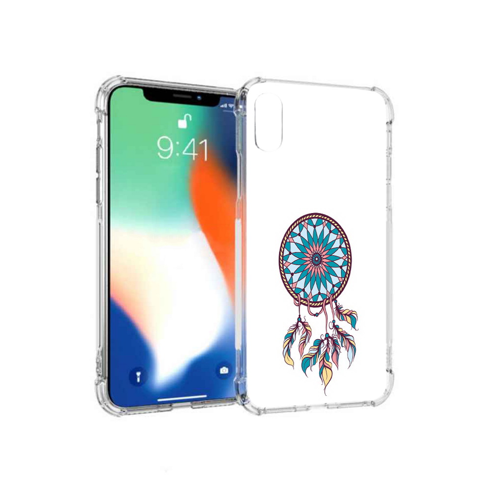 

Чехол MyPads Tocco для Apple iPhone XS Max ловец снов синий (PT117540.614.443), Прозрачный, Tocco