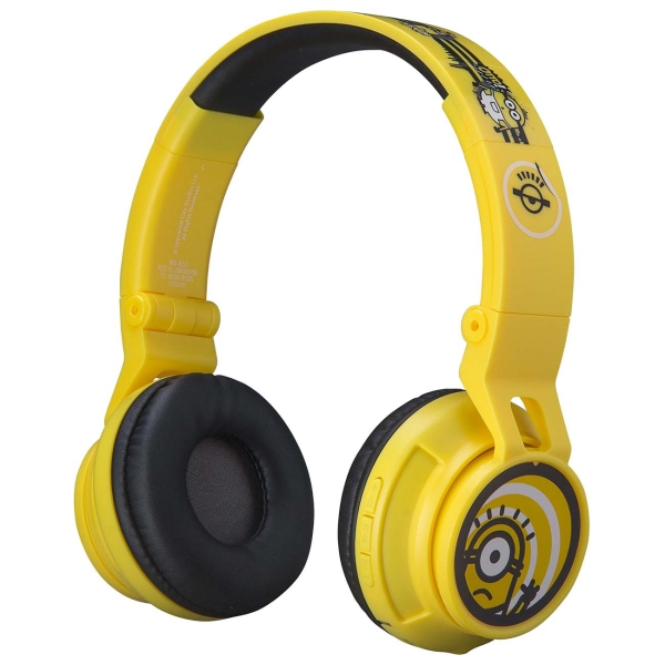 фото Беспроводные наушники ekids ms-b50.fxv0m yellow/black