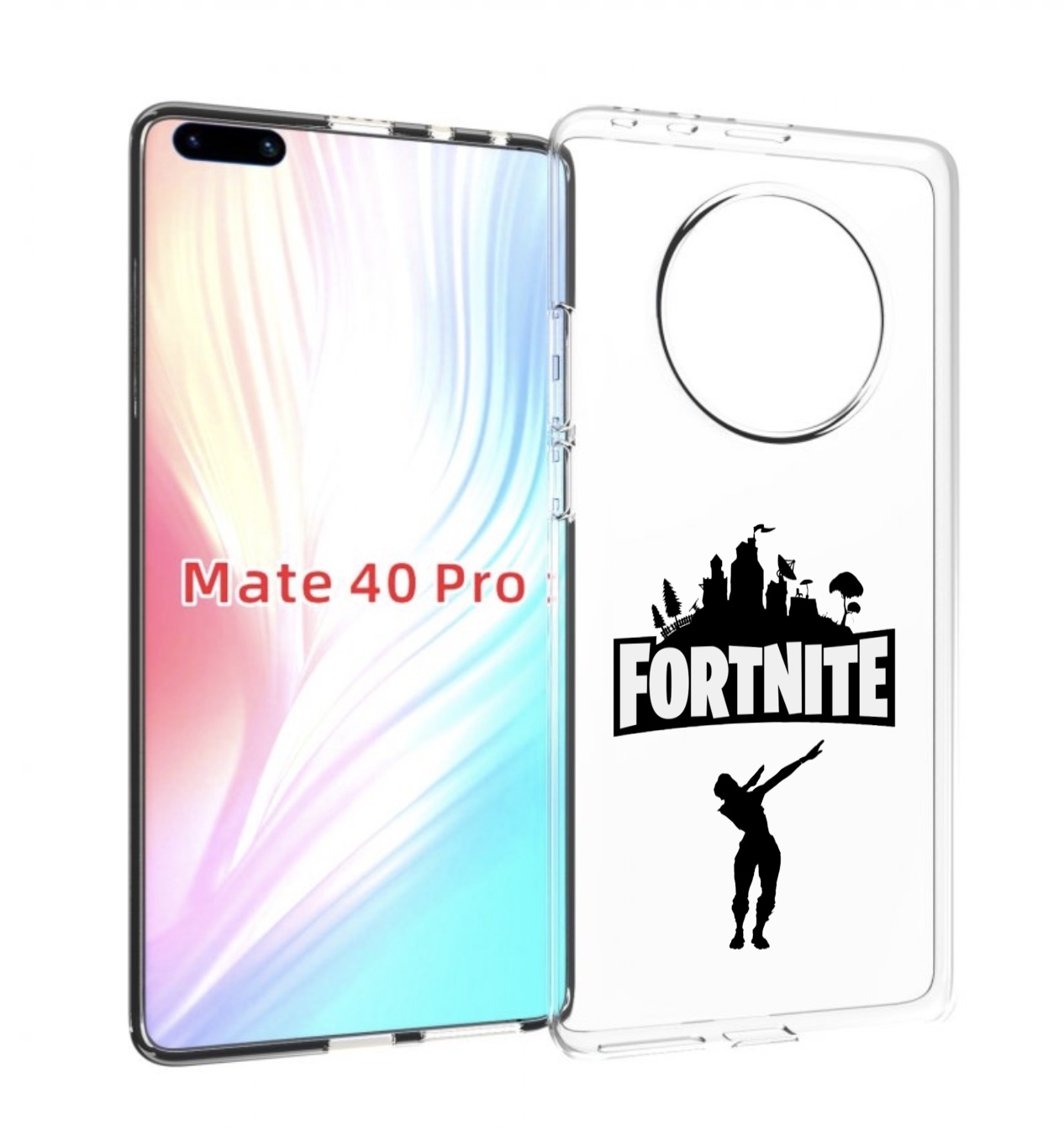 

Чехол Mypads Fortnite-2 Для Huawei Mate 40 Pro (Noh-Nx9), Прозрачный, Tocco